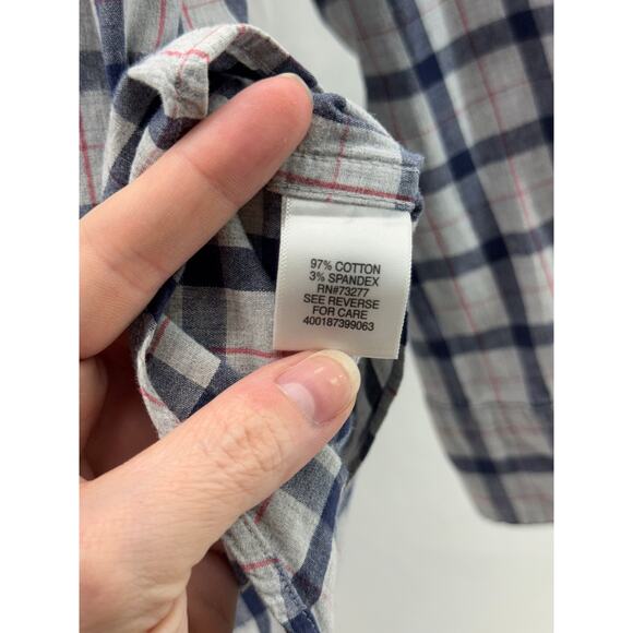 Sonoma men’s L plaid long sleeve Button up - Picture 5 of 8